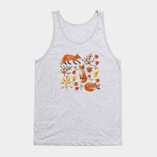 Red foxes Tank Top